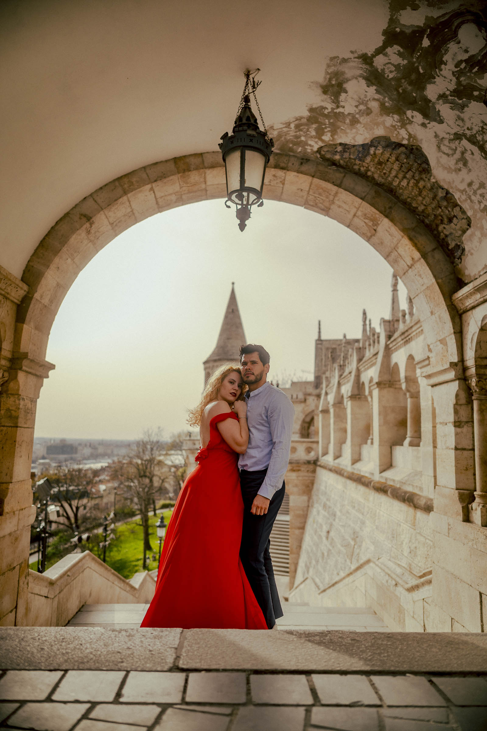 Vista del Bastión de los Pescadores, un lugar imprescindible que ver en Budapest en un día