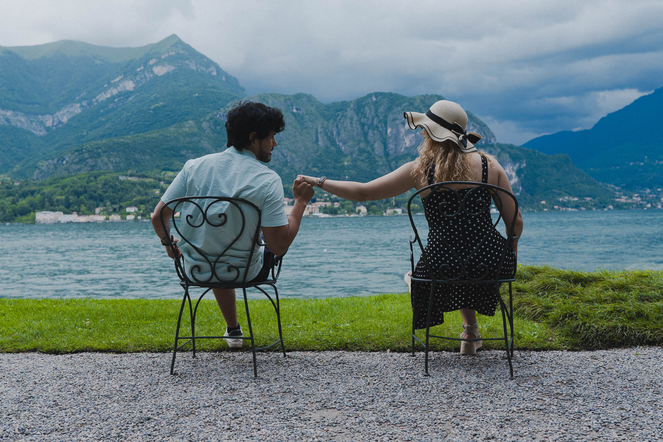 Vista de Lago di Como desde Bellagio.
