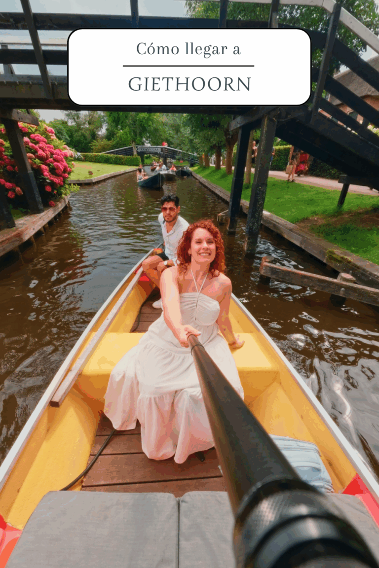 Te explicamos cómo llegar a Giethoorn de distintas maneras.